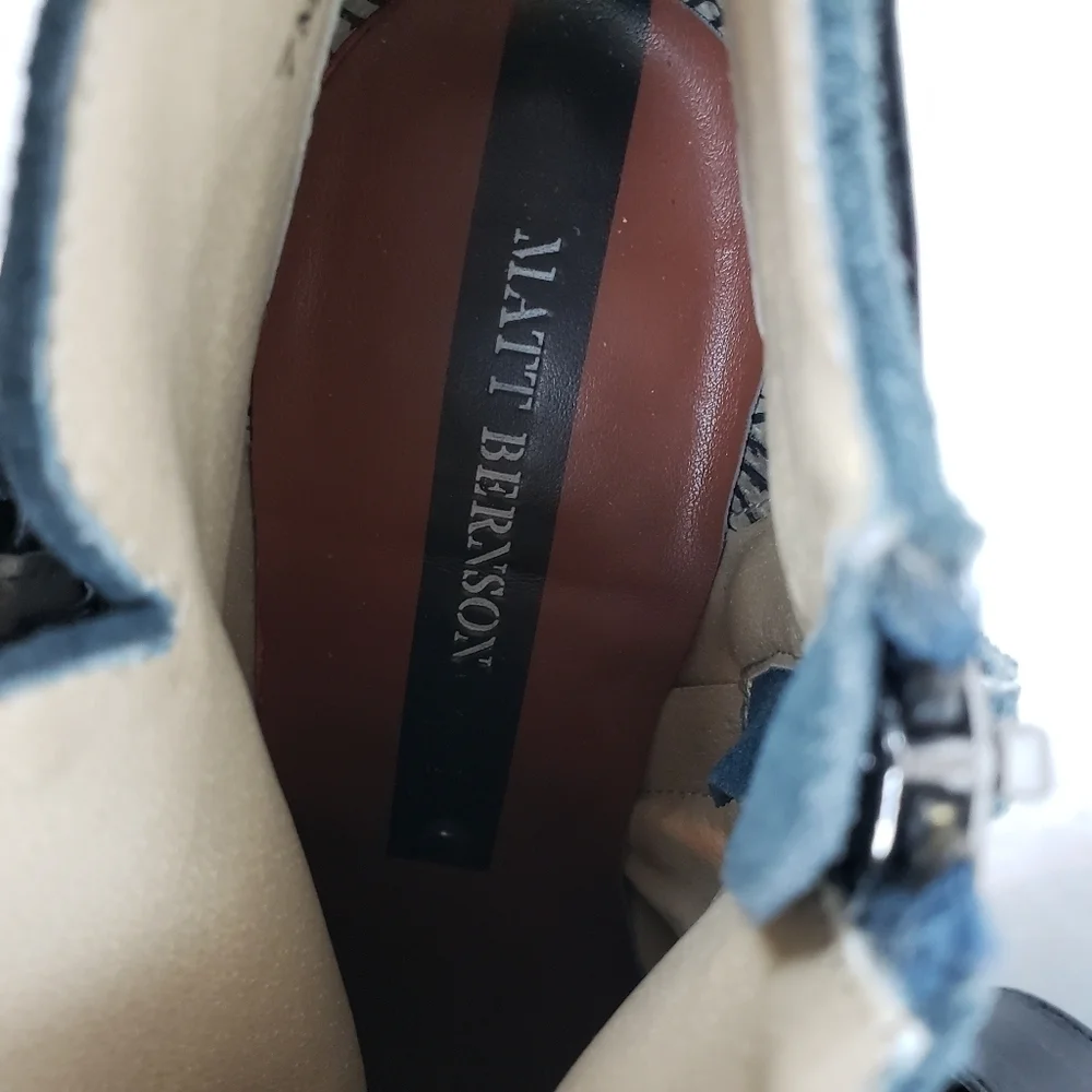 Matt Bernson coup  D'etat suede boots